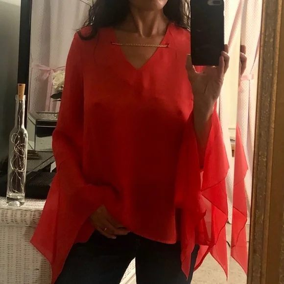 Venus long sleeve flare sleeves blouse - Picture 5 of 6